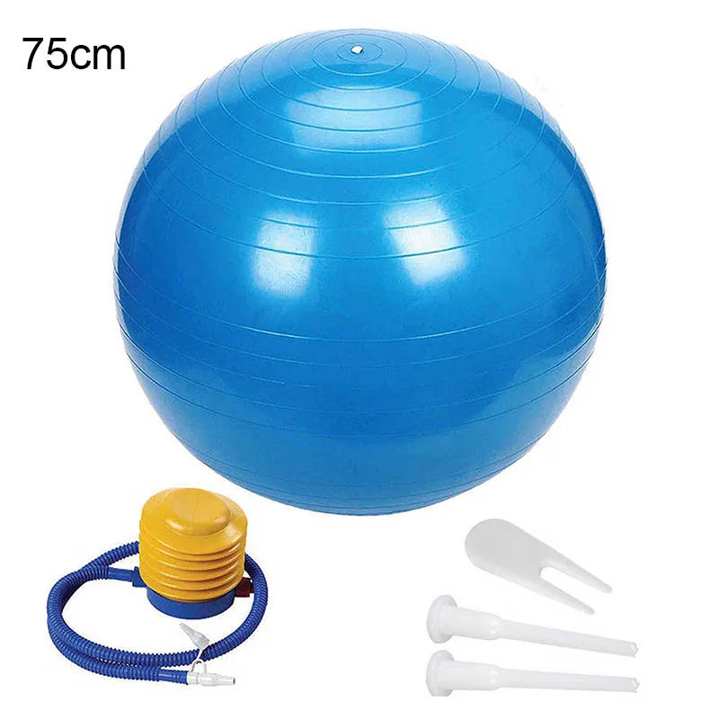 Sports Yoga Balls Balance Bola Pilates Fitness Ball with Pump