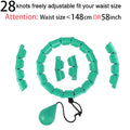 Smart Sport Hoop: Adjustable Weighted Exercise Hoop for Adults