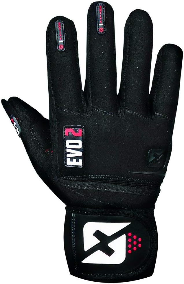 Weightlifting Gloves with Integrated Wrist Wrap Support