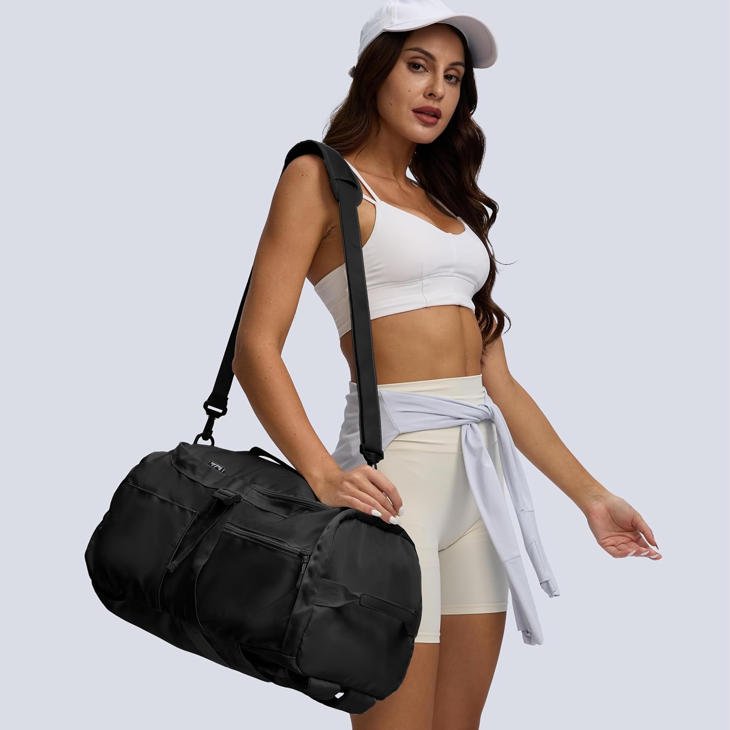 Gym Bag for Women Workout Gym Backpack with Shoe Compartment