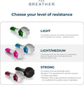 Natural Breathing Exerciser Trainer for Drug-Free Respiratory Therapy