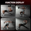Weight Bench Press, Strength Training Adjustable Workout Benches