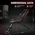 Weight Bench Press, Strength Training Adjustable Workout Benches