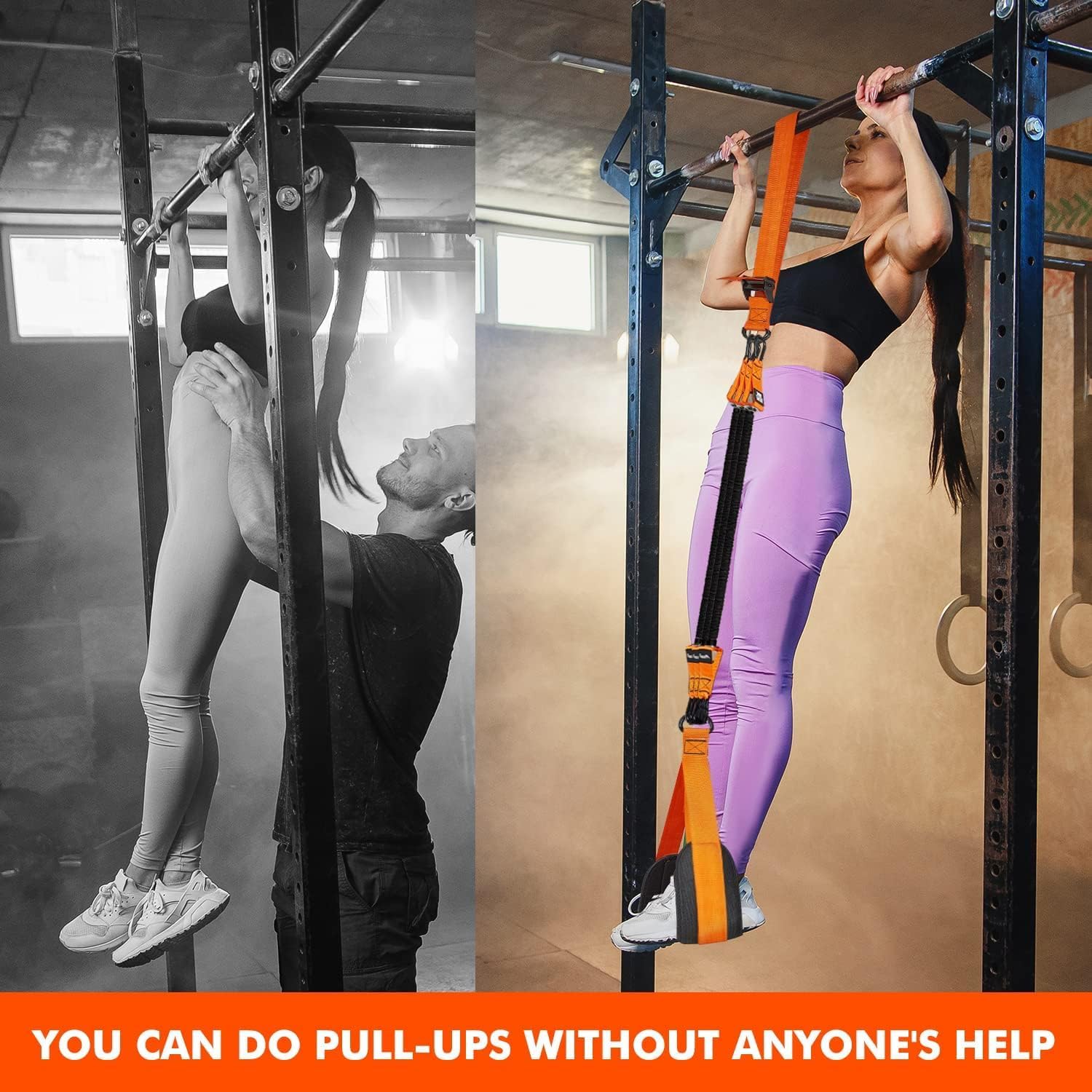 Pull up Assistance Bands, Heavy Duty Resistance Band for Pull up Bar, Adjustable