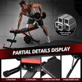 Weight Bench Press, Strength Training Adjustable Workout Benches