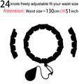 Smart Sport Hoop: Adjustable Weighted Exercise Hoop for Adults