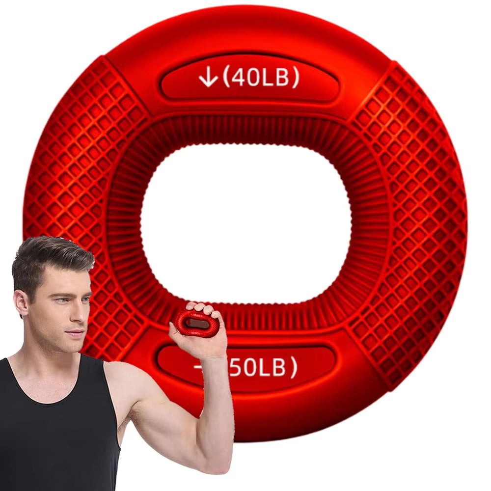 Silicone Finger Gripper Ring Hand Strengthener Wrist Trainer