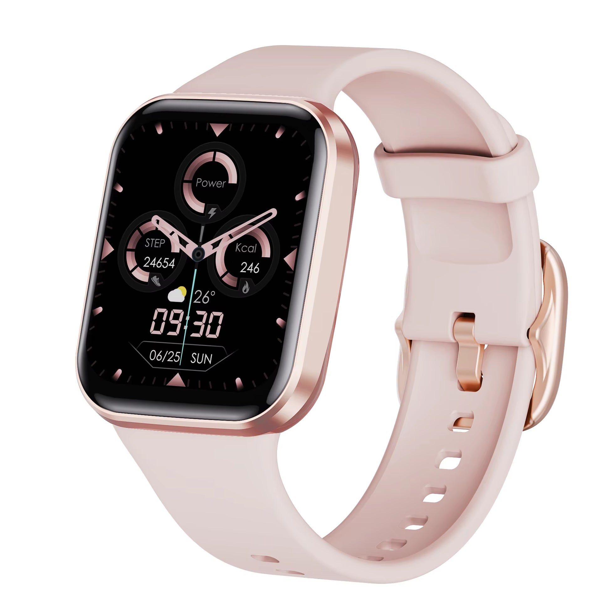 Smartwatch Men Women Fitness Monitor Waterproof Sport Band