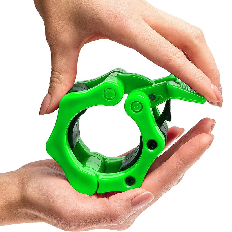Pro Dumbbell Barbell Lock Clips Quick O-Rod Weight Lifting Gym