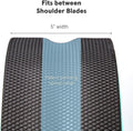 6” Deep Tissue Wheel+ for Back Pain, Stretches and Strengthens