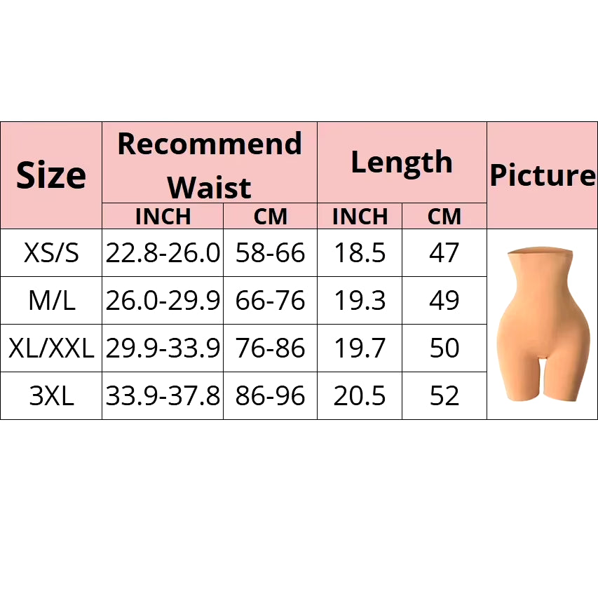High Waist Shaper Panties for Women Breathable Body Shaping Shorts