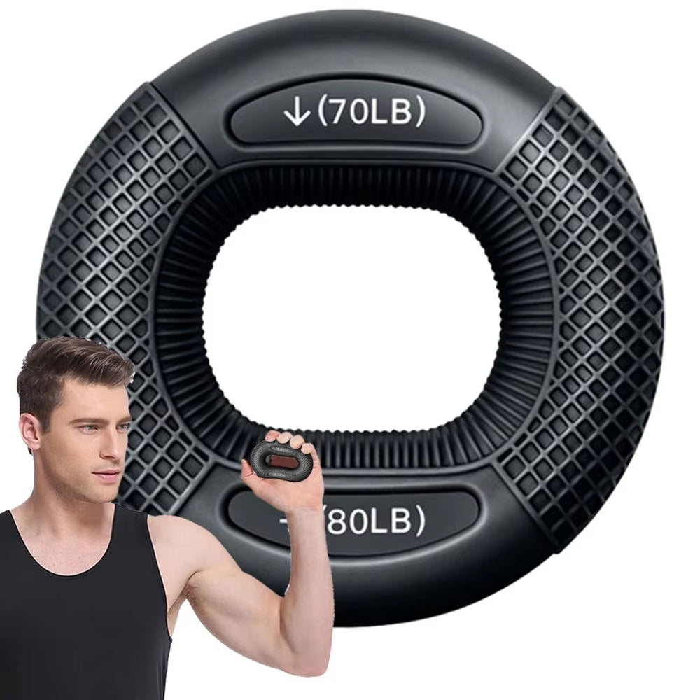Silicone Finger Gripper Ring Hand Strengthener Wrist Trainer