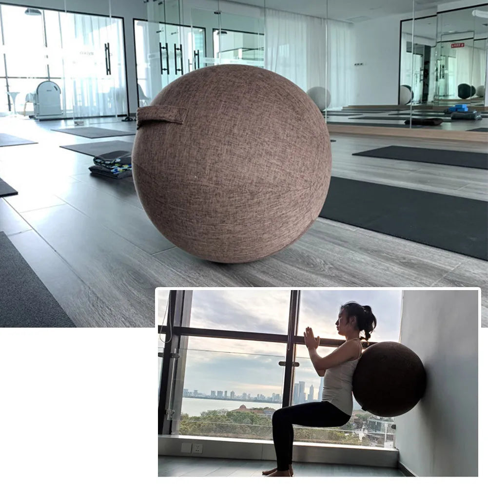 Yoga Ball Protective Cover Gym Workout Balance Ball