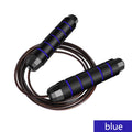 Adjustable Steel Wire Jump Rope for Speed, Fitness & Training