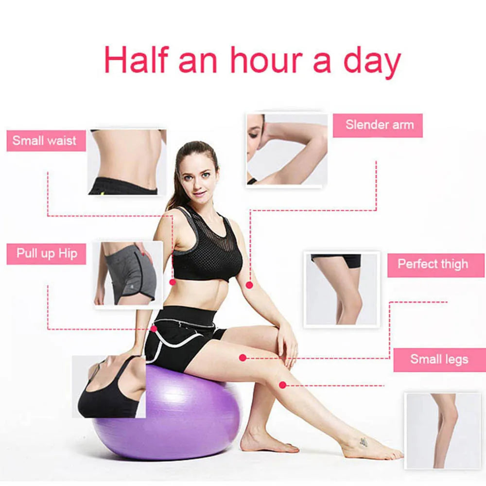 Sports Yoga Balls Balance Bola Pilates Fitness Ball with Pump