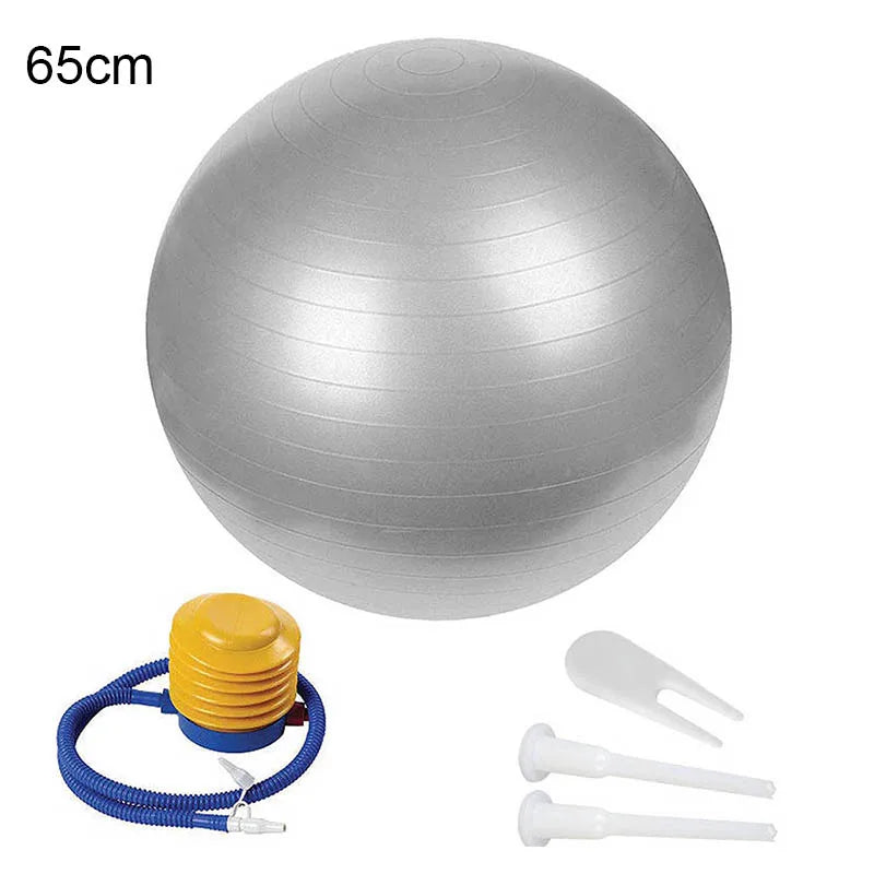 Sports Yoga Balls Balance Bola Pilates Fitness Ball with Pump