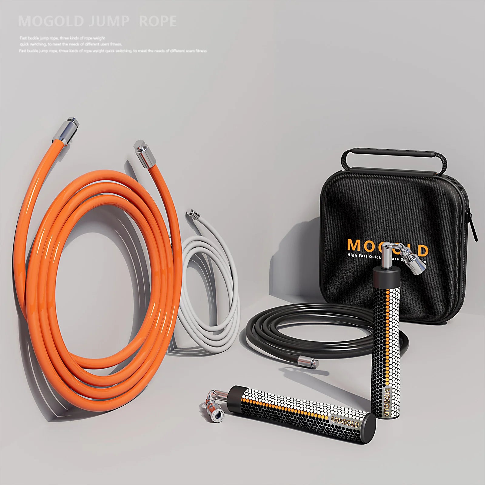 Jump Rope Fitness Workout Weighted Handle Crossfit Rope