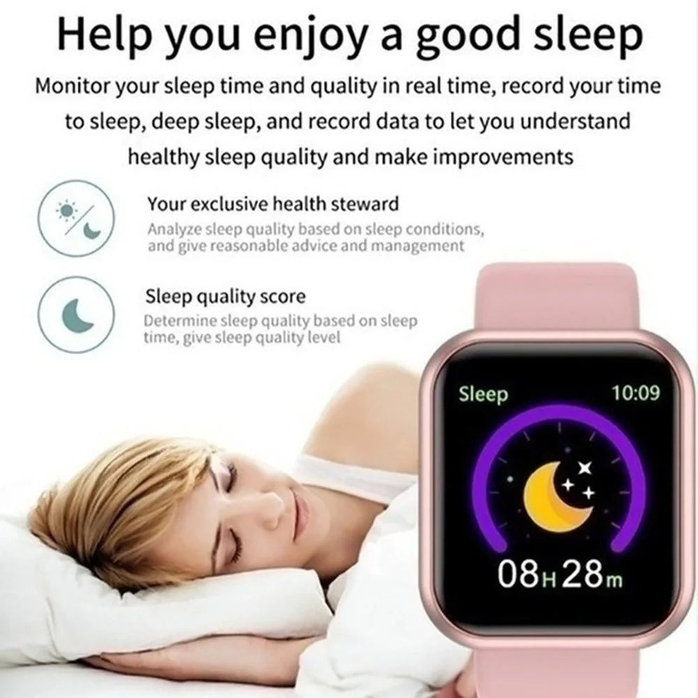 Smartwatch for Men & Women, Fitness, Music, Sleep Monitor
