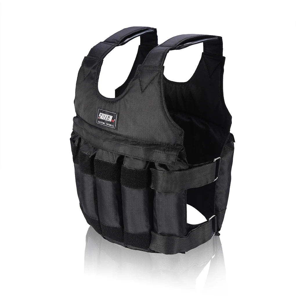 Adjustable 1-20kg Weighted Vest for Women & Men Fitness Training