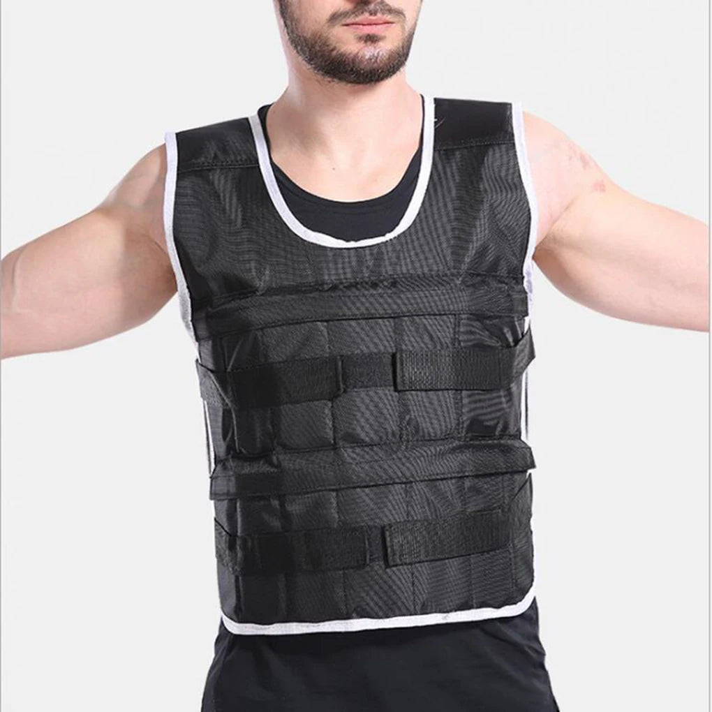 Adjustable 1-20kg Weighted Vest for Women & Men Fitness Training
