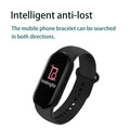 Smart Fitness Band Tracker Heart Rate Blood Pressure Waterproof