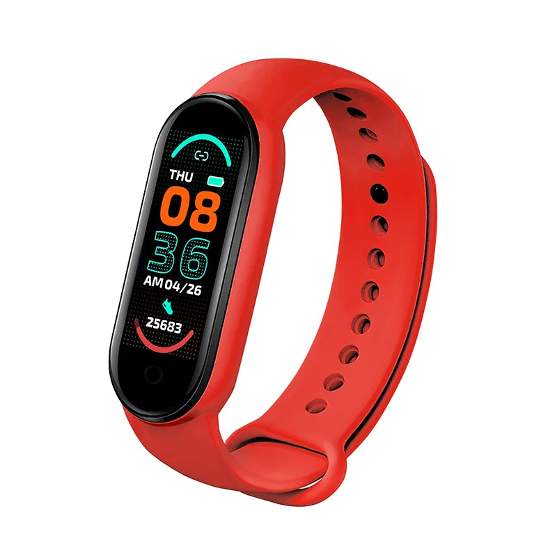 Smart Fitness Band Tracker Heart Rate Blood Pressure Waterproof