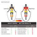Jump Rope Fitness Workout Weighted Handle Crossfit Rope
