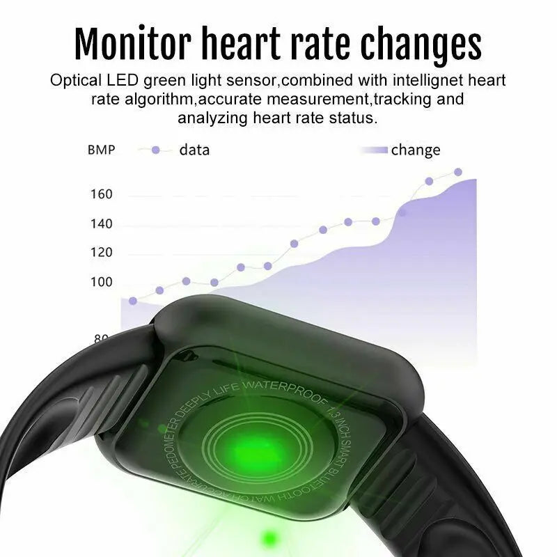 Smartwatch for Men & Women, Fitness, Music, Sleep Monitor