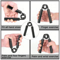 1PC Metal Hand Gripper 50LB-300LB Strengthener for Grip, Wrist, Arms