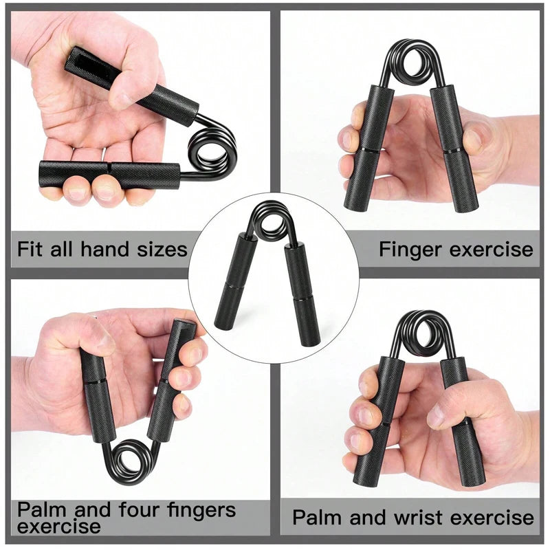 1PC Metal Hand Gripper 50LB-300LB Strengthener for Grip, Wrist, Arms