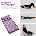Yoga Massage Mat with Pillow for Stress Relief & Back Pain