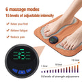 3D Smart Foot Massager Pad 6 Modes 15 Levels, Rechargeable