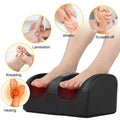 Electric Shiatsu Foot Massager Heated Roller for Calf Pain Relief