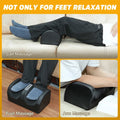 Electric Shiatsu Foot Massager Heated Roller for Calf Pain Relief