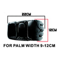 Black MMA Half-Finger Gloves for Men | Tiger Muay Thai Boxing Pads