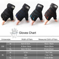 Weight Lifting Gloves for Men/Women with Wrist Wrap & Half Finger