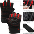 Weight Lifting Gloves for Men/Women with Wrist Wrap & Half Finger