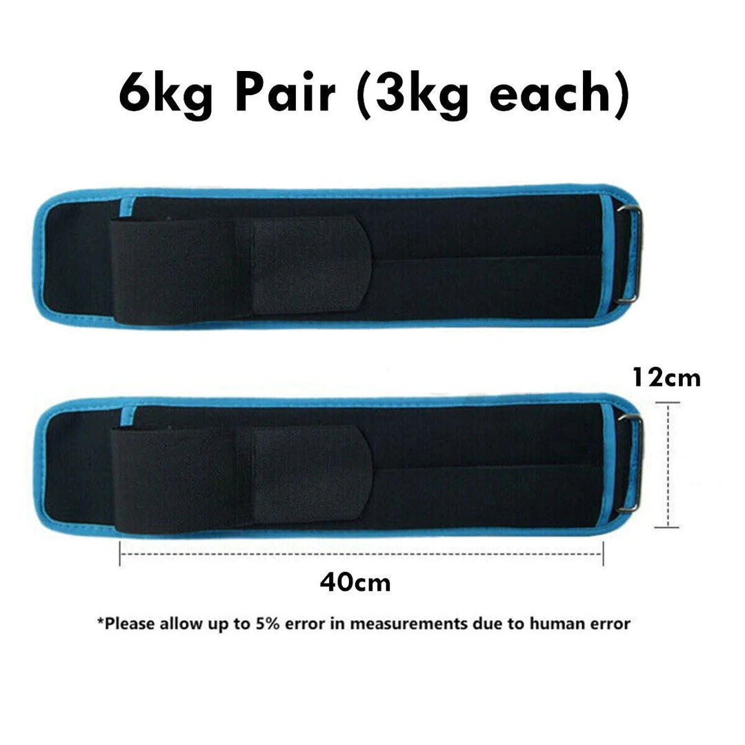 Wrist & Ankle 6KG Weight Straps