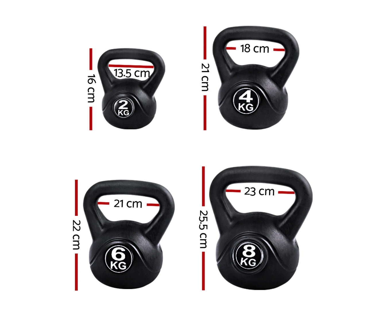 Weightlifting Kettlebells Set