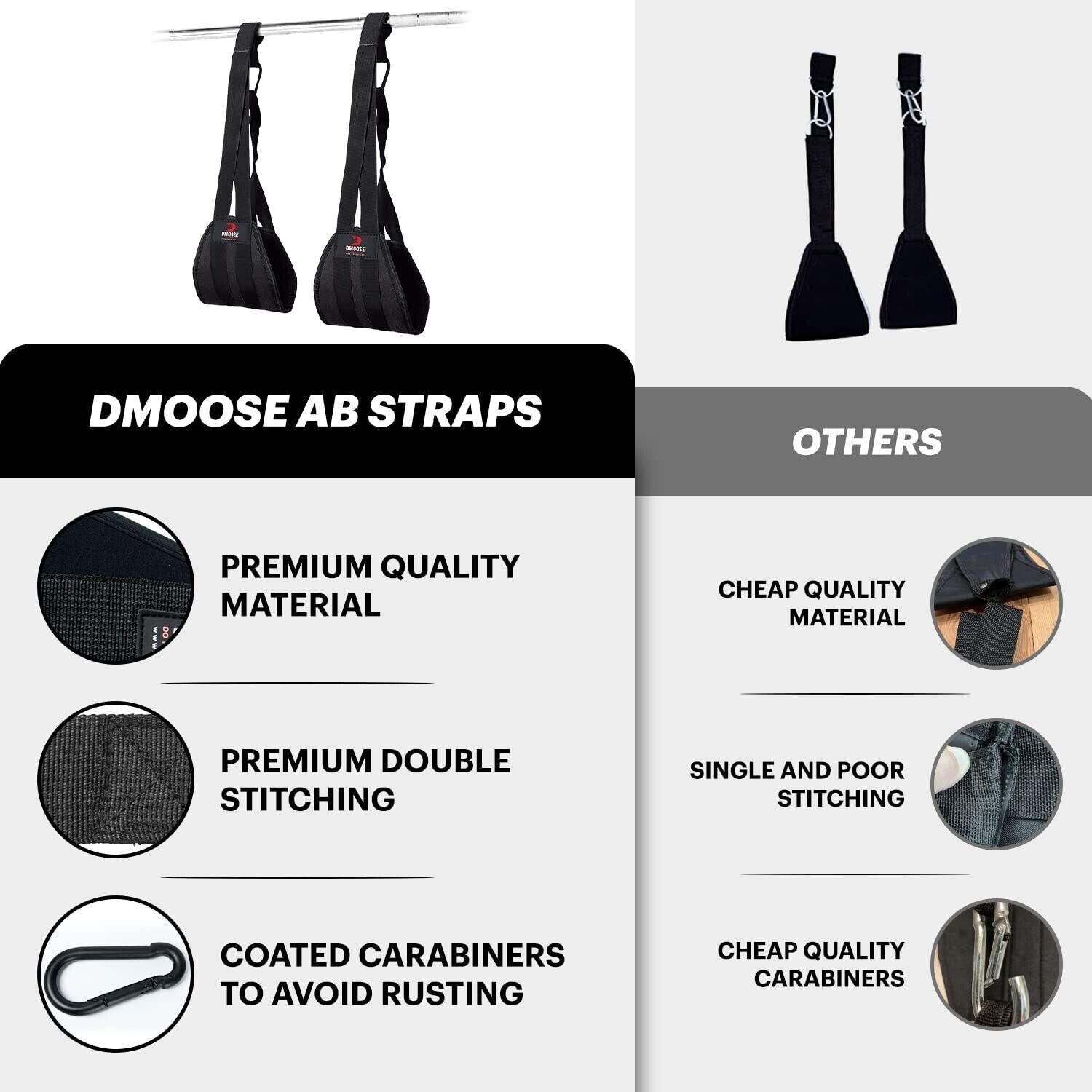 Hanging Abdominal Straps Pair