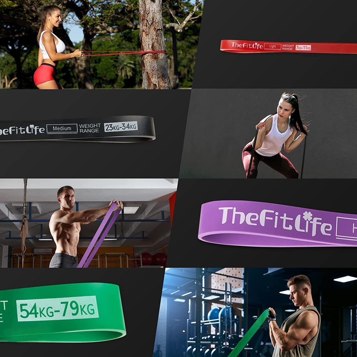 Resistance Pull-Up Bands Set