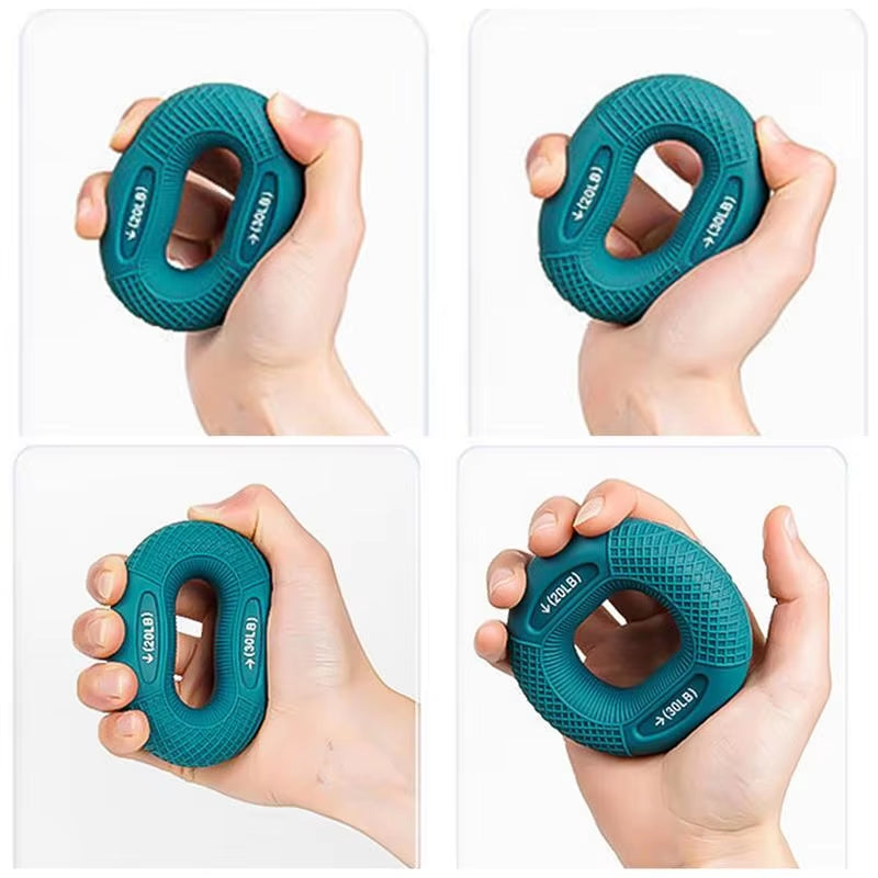 Silicone Finger Gripper Ring Hand Strengthener Wrist Trainer