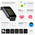 Smartwatch Men Women Fitness Monitor Waterproof Sport Band