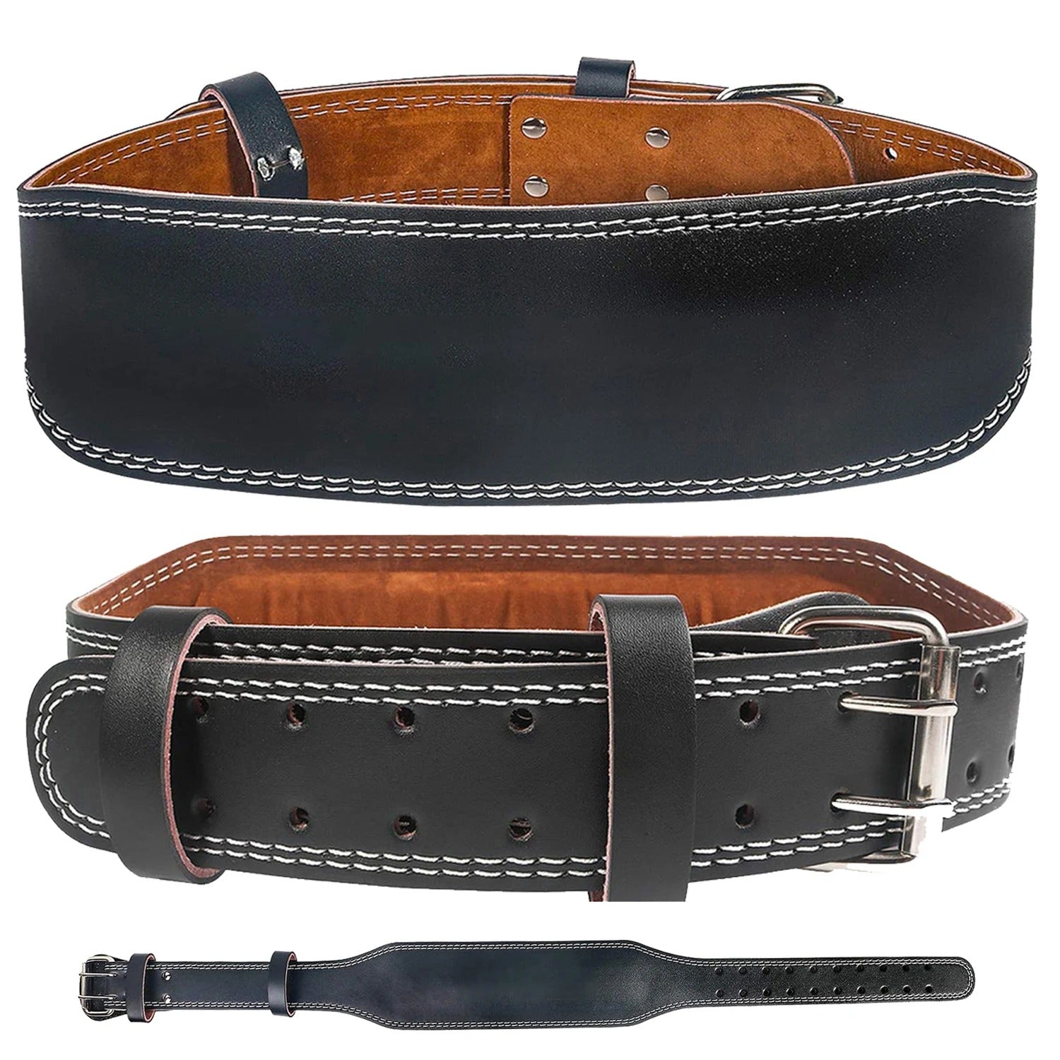 Weightlifting Belt 10.5cm Wide for Men & Women, Back Support