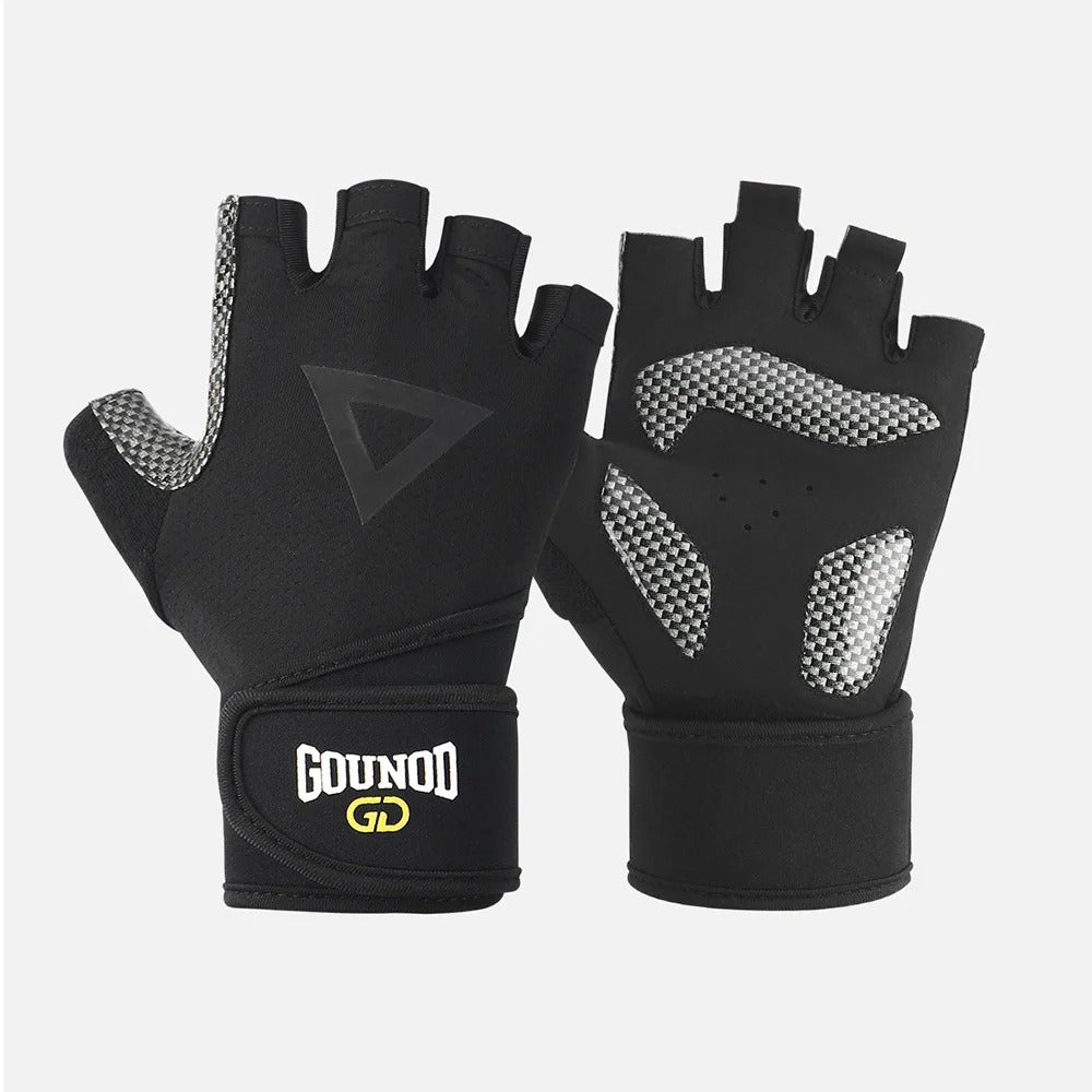 Workout Gloves w/ Wrist Support for Gym & Weightlifting